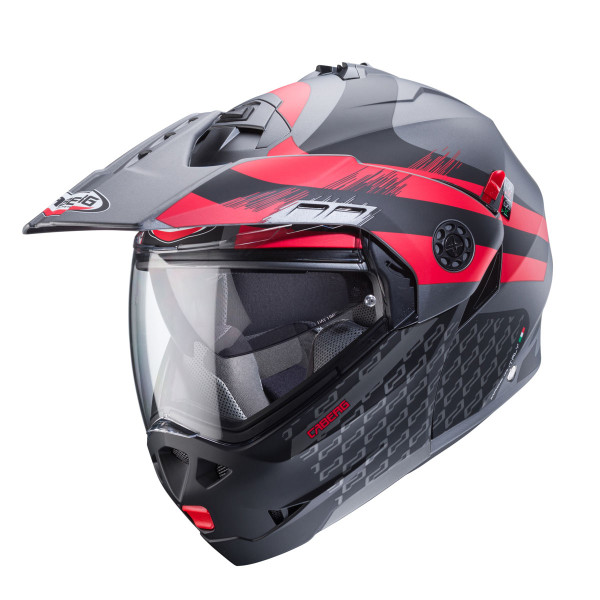 CABERG Caberg Tourmax X Sarabe Matt Gun/Black/Red Small Helmet